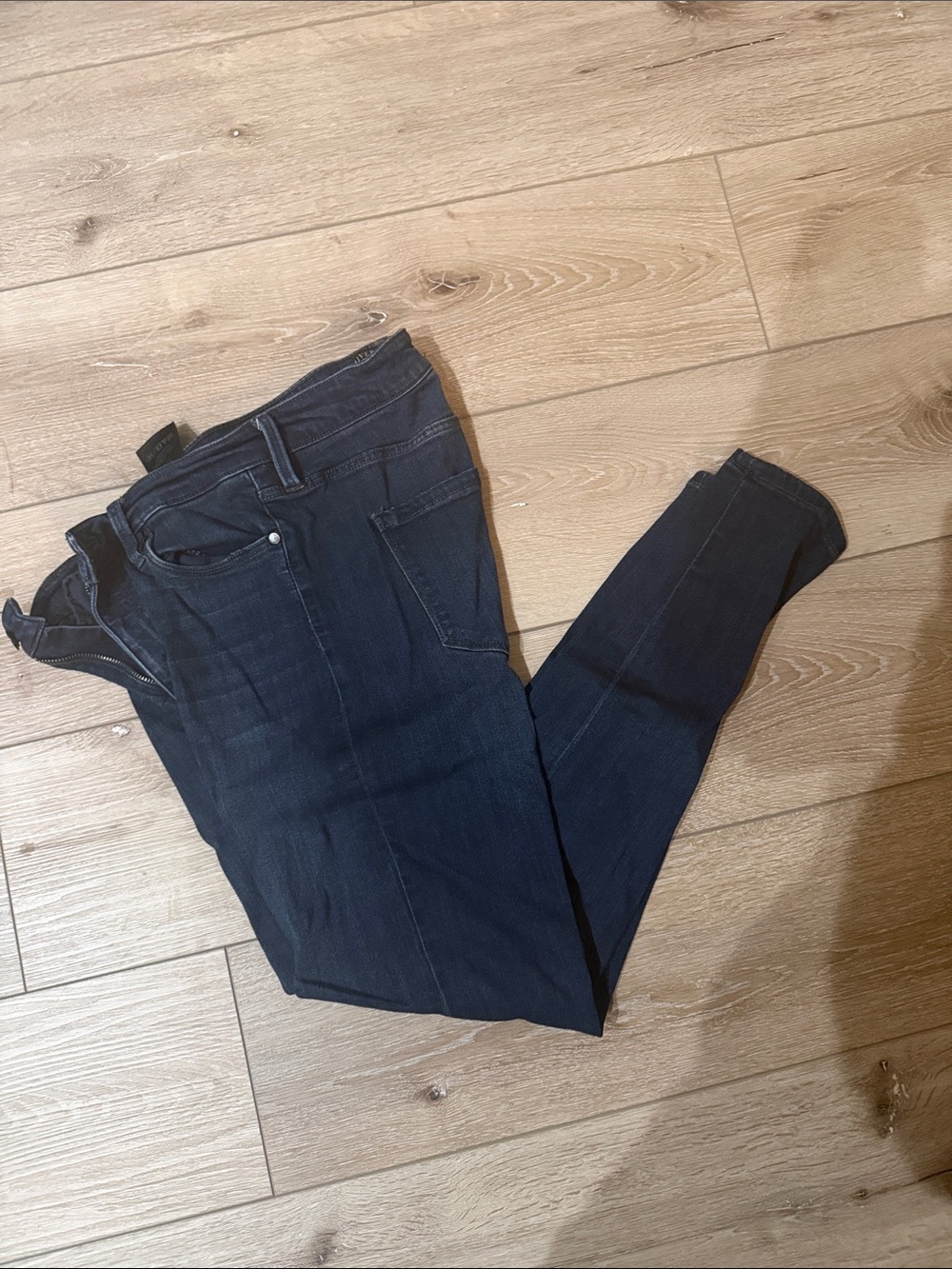 Liverpool Dark Indigo Ankle Skinny Jeans